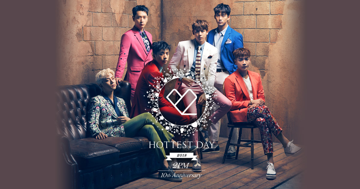 2PM 10th Anniversary Hottest Day 2018