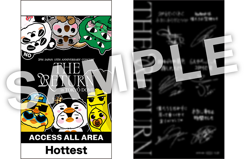 2PM LIVE Blu-ray『2PM JAPAN 15th Anniversary Concert “THE RETURN
