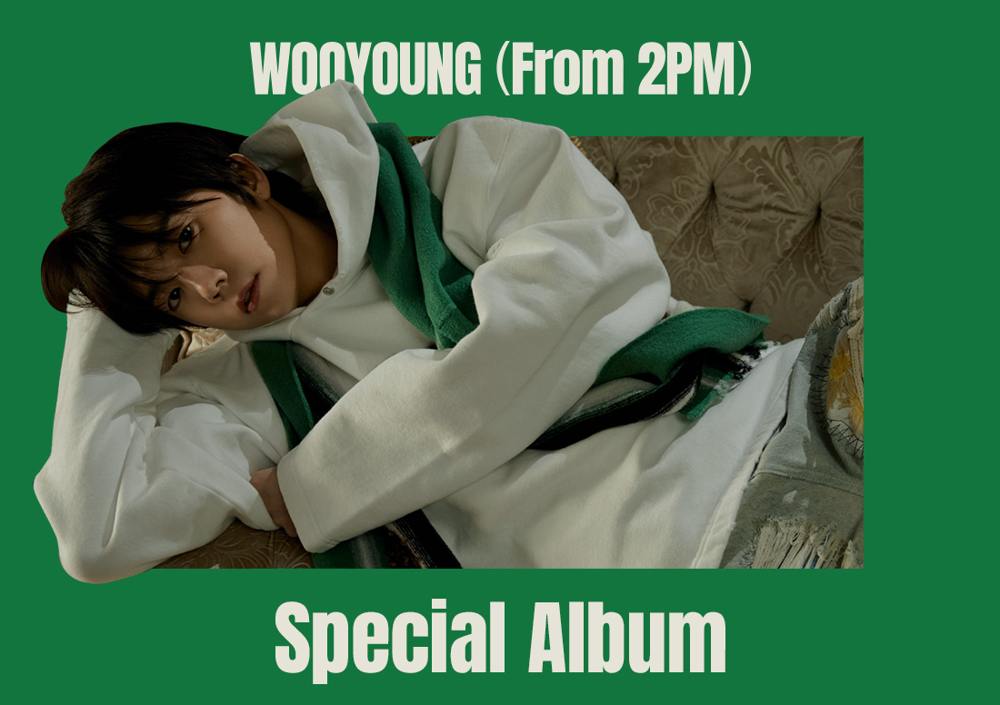 WOOYOUNG (From 2PM)「Off the record」Special Album